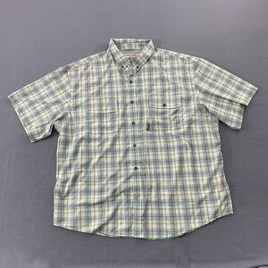 Over Under 3 Season Ultralight Shirt Mens 2XL Short Sleeve Fishing Button Down